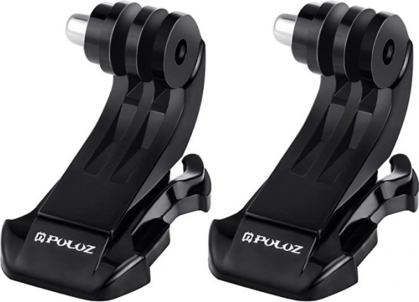 Dobbelt J‑hook holder PULUZ til actionkameraer (DJI, GoPro, Insta360)