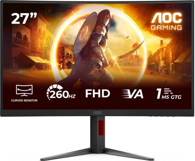 AOC Gaming 27" buet gamingmonitor C27G4Z2 VA 260 Hz