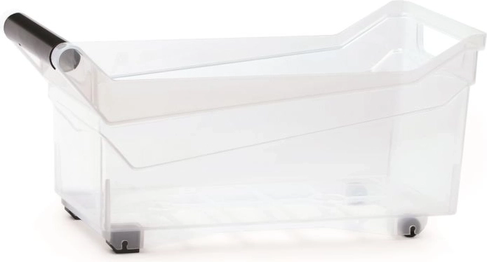 Plastisk opbevaringsboks med hjul 10 l NUK, transparent