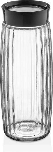 Plastdåse med låg 1,5 l