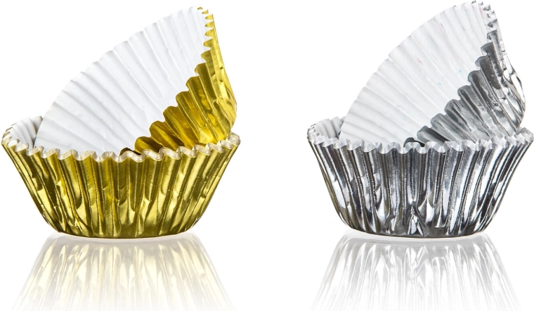 Aluminiums-bageforme 7,2 × 2,1 cm CULINARIA (42 stk)