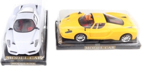 Luksuriøs sportsvogn med friktionsmotor