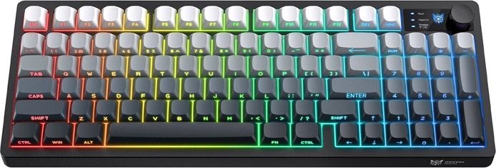 Onikuma MT902 trådløst gaming-tastatur 2,4 GHz med RGB-baggrundsbelysning