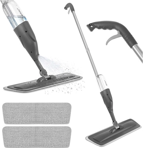 Ruhhy spraymop 300 ml med 3 mikrofiberbetræk