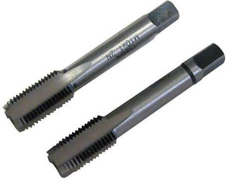 Gevindtap til møtrikker M3 × 0,50 i værktøjsstål