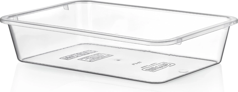 Universel rektangulær beholder 0,9 l uden BPA