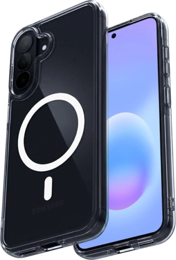 Crong hybrid gennemsigtigt magnetisk cover MagSafe til Samsung Galaxy A57 - 1 stk.