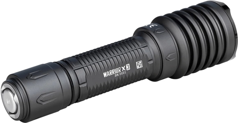 Taktisk lommelygte OLIGHT Warrior X 3 Gunmetal Grey – limited edition