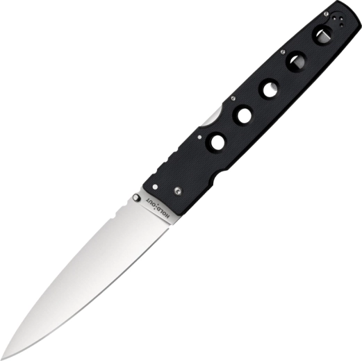 Cold Steel Hold Out 6 – foldekniv med glat klinge, sort, G10