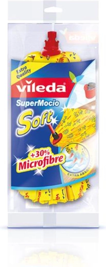 Vileda reservehoved SuperMocio Soft med mikrofibre