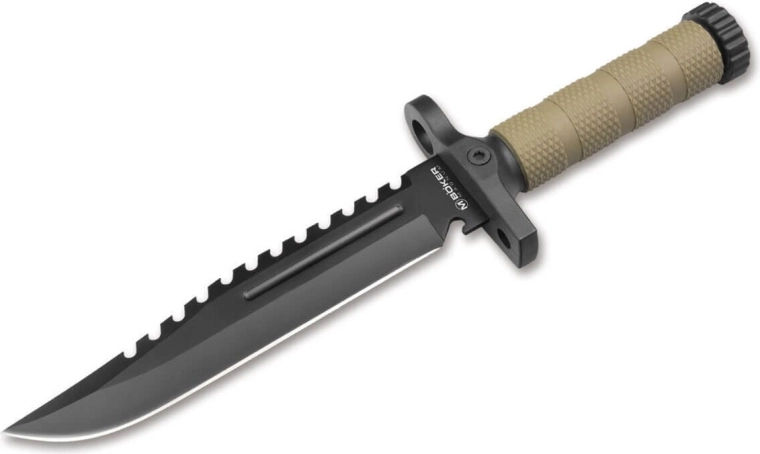 Magnum M-Spec Survival Knife – overlevelseskniv 20 cm med skede