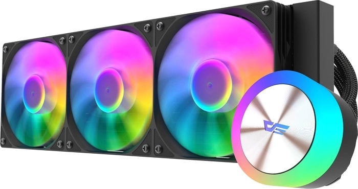 DarkFlash DG360 sort 360 mm ARGB vandkøler til CPU