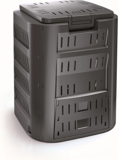 Kompostbeholder 220 l – sort