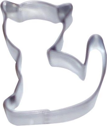 Rustfrit stål udstiksform kat – sæt 10 stk.