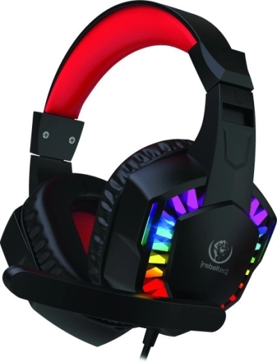 Gaming-headset med mikrofon REBELTEC Shark