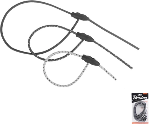 Strammende elastiske løkker – sæt med 6 stk. (40/60/80 cm)