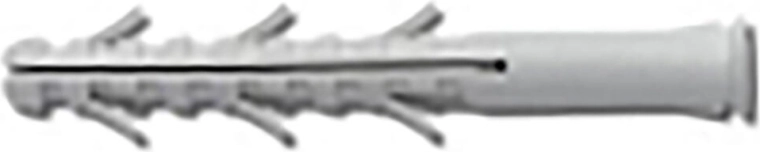 Rammeplugs med skrue Pozidriv 8 × 100 mm, 25 stk.