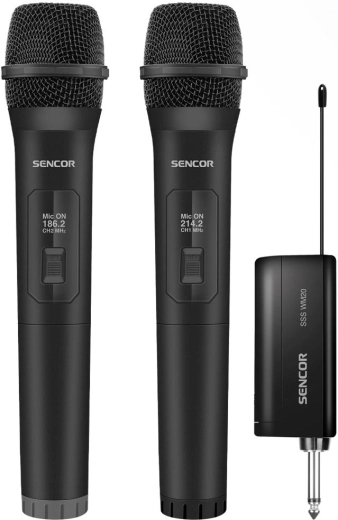 Sencor SSS WM20 trådløse mikrofoner med modtager
