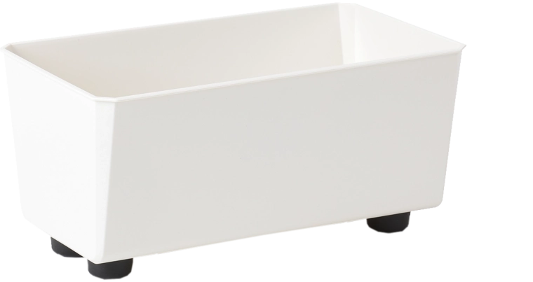 Saga blomsterkrukke creme 28 × 17 cm af genanvendt plast