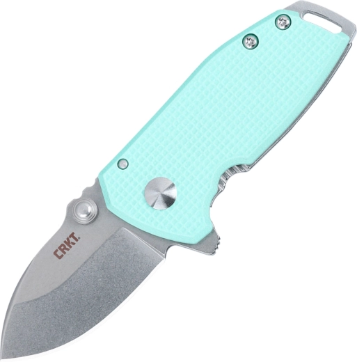 Foldekniv CRKT Squid Compact Blue 4,4 cm, D2, stonewash, G10