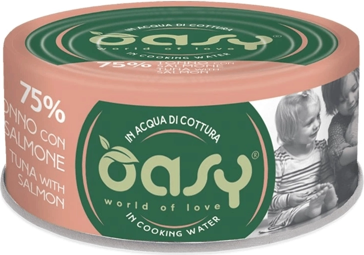 Oasy More Love tun med laks 70 g