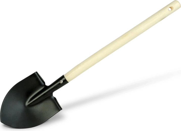 Havespade med træskaft 50 cm