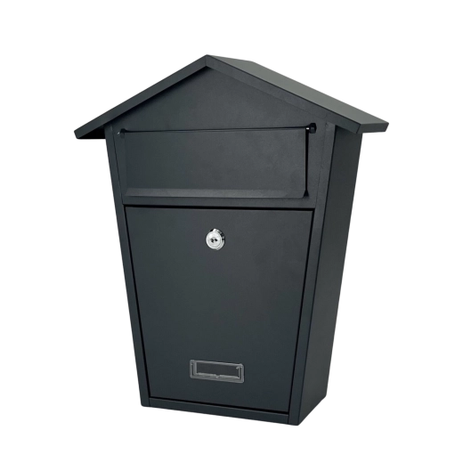 Postkasse FINCH, antracit, 38 × 32 × 10,5 cm