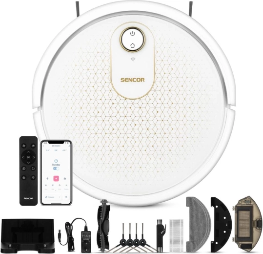 Robotstøvsuger Sencor SRV 4550WH