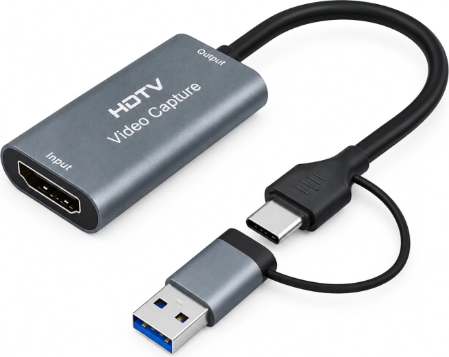 HDMI-capturekort RENEW FORCE USB 3.0 og USB-C