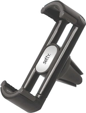 Setty holder til bilens ventilationsgitter, sort