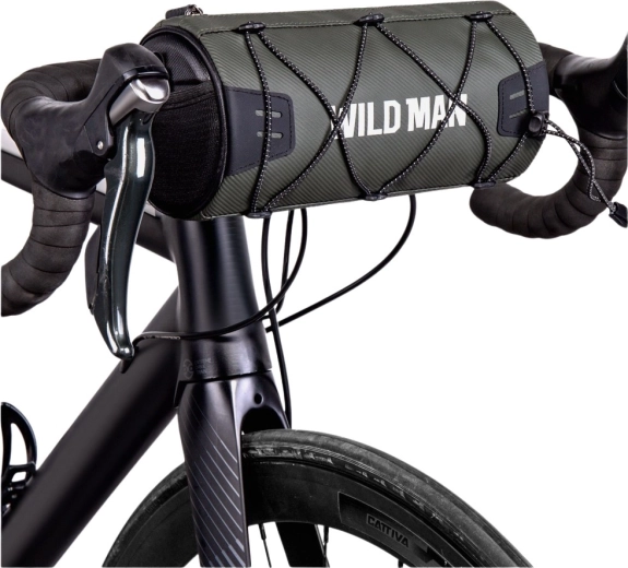 WildMan GX300 vandtæt taske til cykelramme og styr 2 l