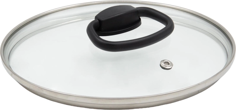 Glaslåg SMART PLUS 18 cm med sammenklappeligt nylonhåndtag