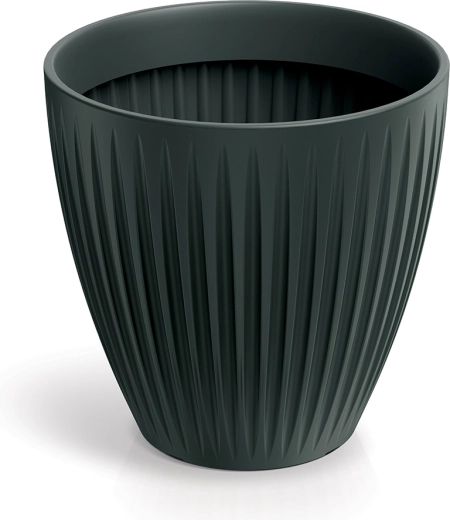 Blomsterkrukke Latia Round Midl 60 cm antracit