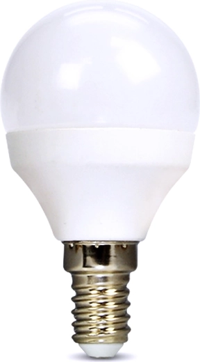 Solight LED-miniglobe-pære E14 4 W 3000 K 340 lm hvid – 1 stk.