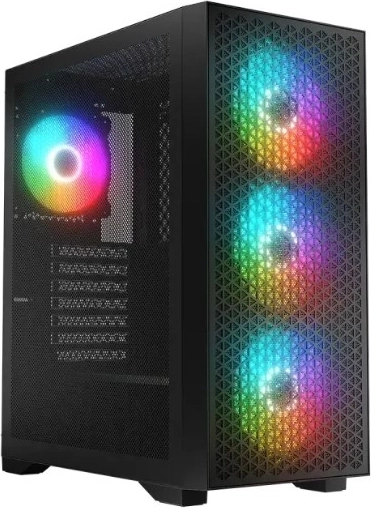 Computerkabinet Logic Dart Pro ARGB Midi sort