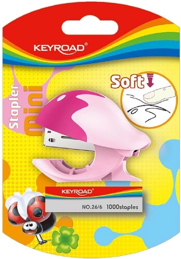 Hæftemaskine Keyroad Mini pink