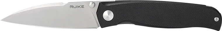 Ruike M662-TZ lommekniv 7,4 cm, sort/grå, G10 og titanium
