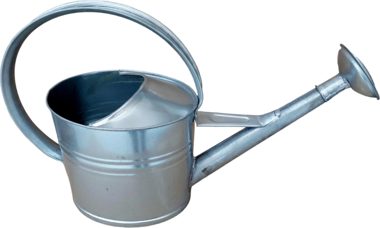 Galvaniseret havevandkande med spreder 5 l