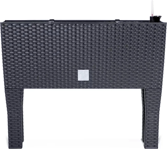 Hævet selvvandende altankasse Rato Case High 60 × 25 × 46 cm, antracit