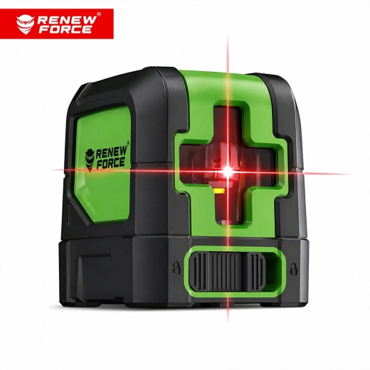 Krydslaser-nivelleringsapparat Renew Force LS100 green