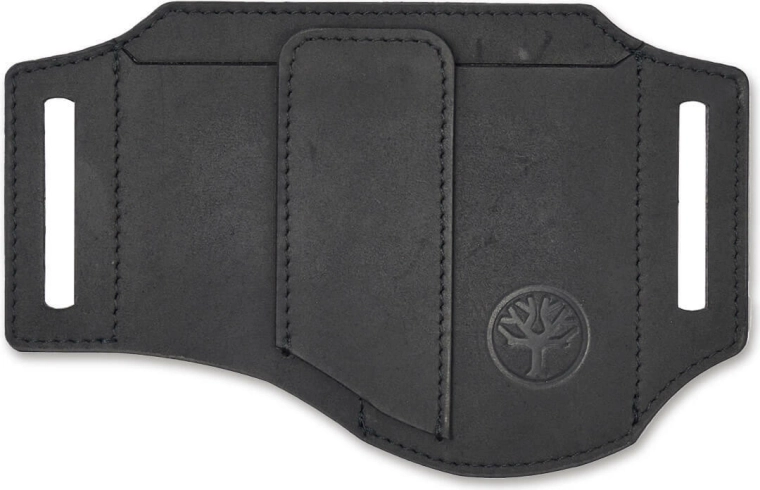 Læderetui Bӧker ED-Three til 3 genstande, sort