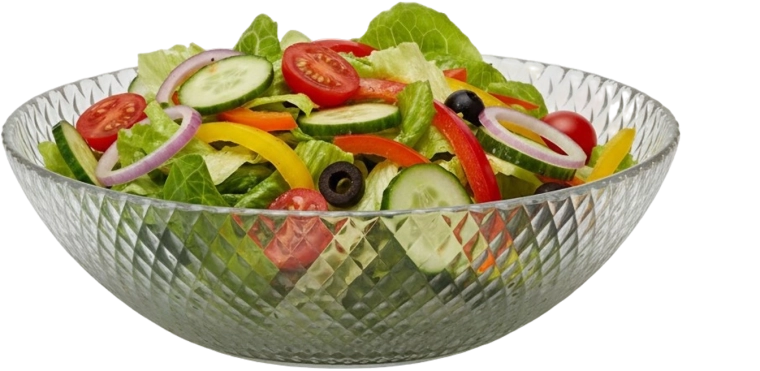 Glas salatskål Caralee 17,5 cm, 680 ml