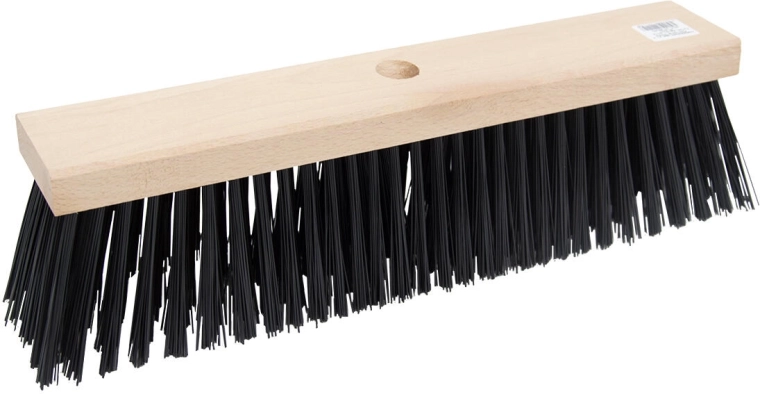 Vejbørste til skaft 40 × 8 cm, træ, PET-fibre 9 cm