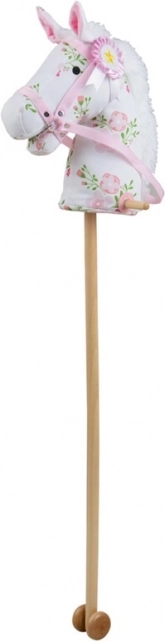Lyserød kæphest fra Bigjigs Toys
