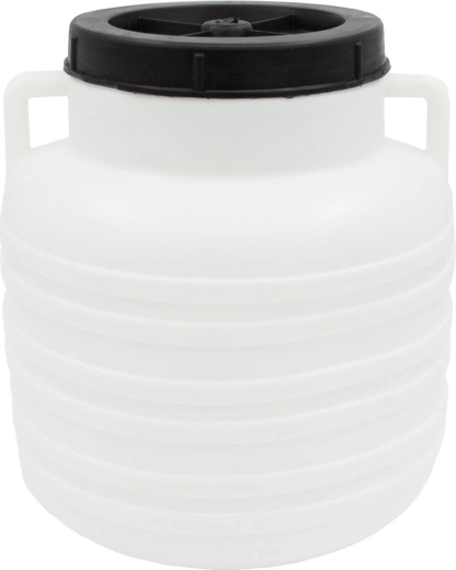 Tønde til surkål 10 l med plastlåg
