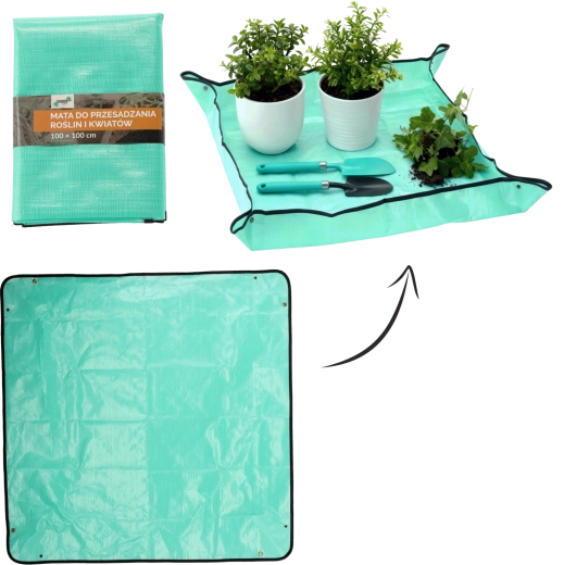 Have-underlag til omplantning 100 × 100 cm