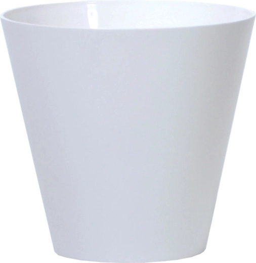 Blomsterpotte Tubus 20 cm hvid