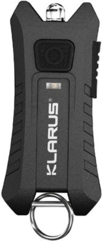 Klarus Mi2 sort nøgleringslygte 40 lm, USB-opladning