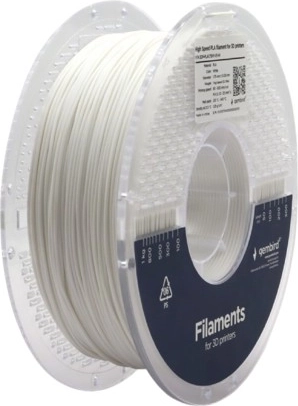 PLA-filament High Speed 1,75 mm, 1 kg – hvid