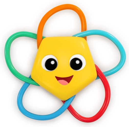 Baby Einstein bidering og rangle Soothing Star uden BPA, 0 m+